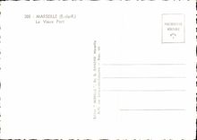 CPSM Marseille B du R Le Vieux Port