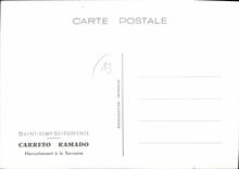 CPSM Saint Remy de Provence Carreto Ramado Harnachement a la Sarrasine 