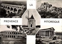 CPSM Provence la Pittoresque Les Baux Ruines du Chateau feodal 