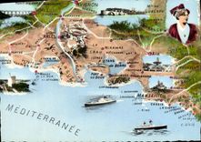 CPSM La Camargue Mediterranee 