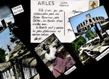 CPSM Arles Carte Postale Theatre Antique Arlesienne 