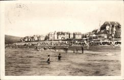 CPA Cabourg La Plage vers l'Hotel des Dues de Normandie 