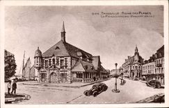 CPA Trouville Reine des Plages La Poissonnerie Vincent Arch 