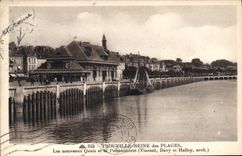 CPA Trouville Reine des Plages Les nouveaux Quais et la Poisonnerie 
