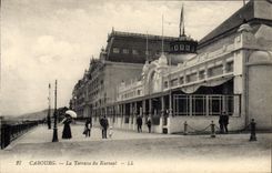 CPA Cabourg La Terrasse du Karsaal 