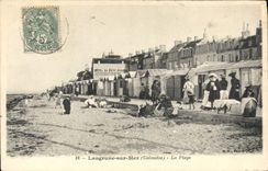 CPA Langrune sur Mer Calvados La Plage 