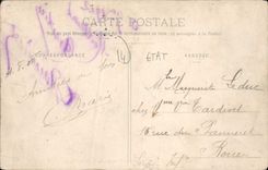 CPA Ste Marguerite de Viette Calvados La Mairie et l'Ecole