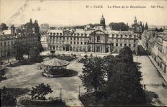 CPA Caen La Place de la Republique 