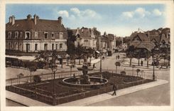 CPA Deauville La Plage Fleurie Plave Morny 