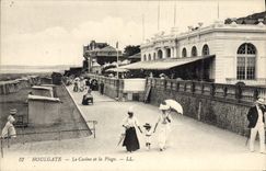 CPA Houlgate Le Casino et la Plage 