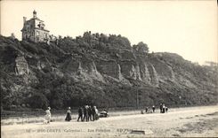 CPA Houlgate Calvados Les Falaises 