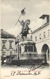 CPA Falaise Statue de Guillaume le Conquerant 