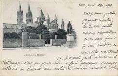 CPA Abbaye aux Hommes Caen 