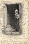 CPA Ancien Costume Paysanne Normande 