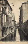 CPA Lisieux Vieilles Maisons et lavoir sur la Touques 