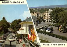 CPSM Bourg Madame ville frontiere 