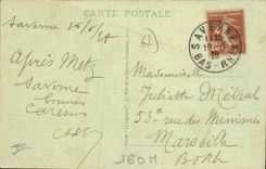 CPA Saverne Vieille Maison 