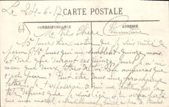 CPA Type d'Alsacienne 