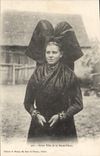 CPA Jeune Fille de la Basse Alsace 