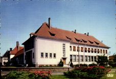 CPSM Rhinau Bas Rhin Le groupe scolaire 