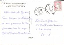 CPSM Pension Restaurant Schmitt Zundelkopf Hohwald