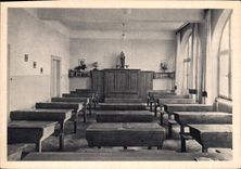 CPSM Assomption Institution Ste Odile Avenue Foch Colmar classe des grandes