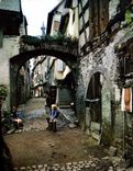 CPSM L'Alsace Pittoresque Riquewihr Rue des Julis 
