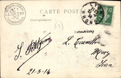 CPA Lyon Exposition Internationale 1914 Interieur du Grand Hall 