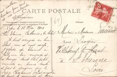 CPA Une Pensee de Lyon 