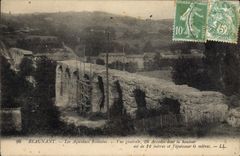 CPA Beaunant Les Aqueducs Romains Vue generale 