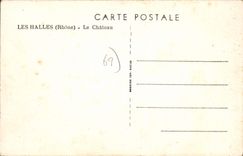 CPA Les Halles Rhone Le Chateau