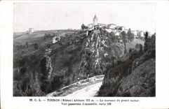 CPA Yzeron Rhone Altitude 757 m 