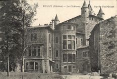 CPA Bully Rhone Le Chateau facade Sud Ouest 