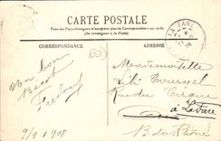 CPA Lyon L'Escalier de la Place Sathonay 