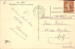 CPA Lyon Perspective du Cours de la Liberie