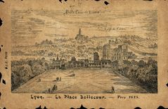 CPA Lyon La Place Bellecour Vers 1615 