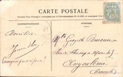 CPA Lyon Place du Pont Cours Gambetta 