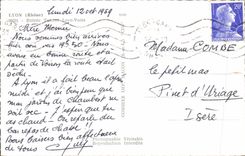 CPA Lyon Rhone Entree Tunnel Lyon Vaise 