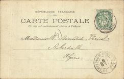 CPA Lyon Vue generale prise de Fourviere