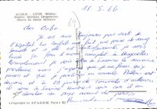 CPSM Lyon Rhone Hopital Militaire Desgenettes