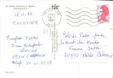 CPSM Lentilly Rhone Rochefort 