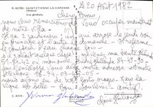 CPSM Saint Etienne La Varenne Rhone Vue generale 