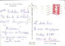 CPSM Brindas Rhone Vue generale 