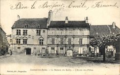 CPA Luxeuil les Bains La Maison du Bailly L'Ecole des Filles 