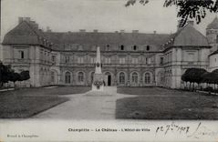 CPA Champlitte Le Chateau L'Hotel de Ville 
