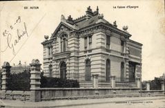 CPA Autun La Caisse d'Epargne 