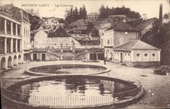 CPA Bourbon Lancy Les 3 sources 