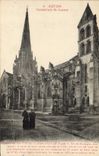 CPA Autun Cathedrale St Lazare 
