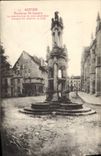 CPA Autun Fontaine St Lazare 
