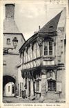 CPA Bourbon Lancy Thermal Maison de Bois 